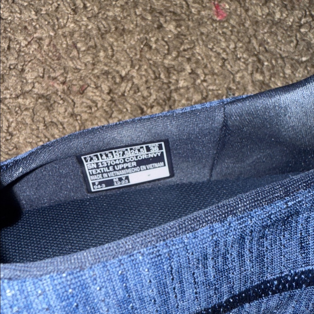 Skechers Navy Casual Slip-Ons - Picture 6 of 6